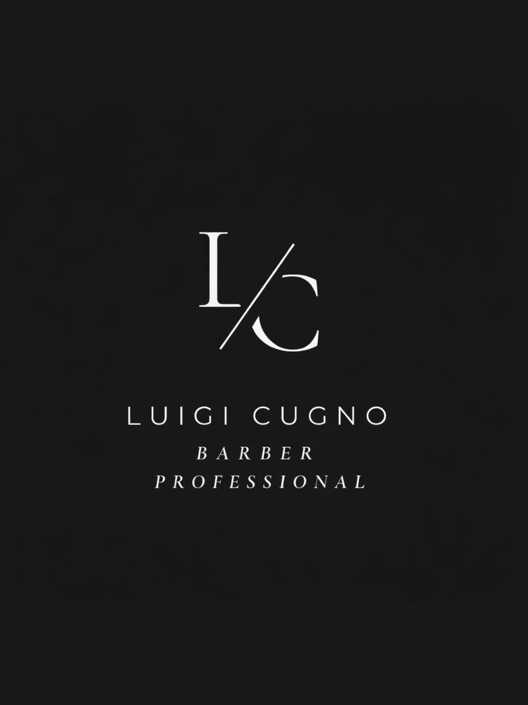 LC Barber Professional Logo